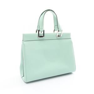 Gucci Leather Small Green Handbag Handle Top Zumi